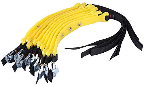 EVTSCAN Auto-Schneeketten für rutschfeste Autoketten, All Season Anti-Skid-Schneekabel für Auto-SUV-Reifenkabel, 20 mm, Thermoplastisches Polyurethan, Geeignet für PKW