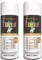 HitlineUK 2 x 400ml White Matt Spray Paint – Quick-Dry Paint for Wood, Metal, Plastic – Interior & Exterior Use – Colour It Aerosol with Smooth Finish & Excellent Adhesion