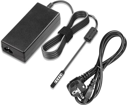 ARyee 12V 3,58A Netzteil Adapter Tablet Ladegerät für Microsoft Surface Pro 1 Pro 2 und RT Netzadapter Netzteil Ladekabel