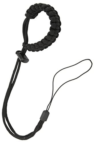 ciciglow Diving Wrist Strap für Kamera, Tauchen Handgelenk Lanyard, Hand Woven, für Handy, Action Kamera, für Hero 10/9/8/7/6/5/4/3(Schwarz)
