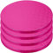 PixiPy Cake Boards (4 Stück, 30,5 cm, Rosa), wiederverwendbare runde Kuchenplatten für auffällige Desserts, robuste Einweg-Kuchenböden aus Karton mit eleganten Mustern, Kuchendekorationszubehör