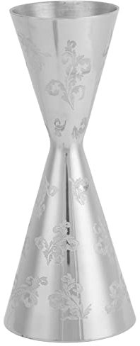 Vaso Jigger para coctelería, raya de hojas Jigger para bar 30ml 60ml
