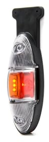 WAS 819L/II Umrissleuchte Hinten Vorne Rot weiß orange