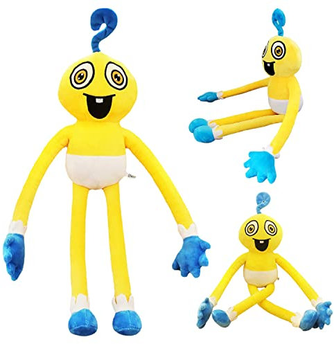 WELLXUNK Huggy Wuggy Plüschtier, Poppy Playtime Huggy Wuggy Plüschtier, Baby Long Legs Poppy Playtime, Huggy Wuggy Plüsch, Baby Long Legs Kuscheltiere, Poppy Playtime Huggy Plush Toy, für Kinder