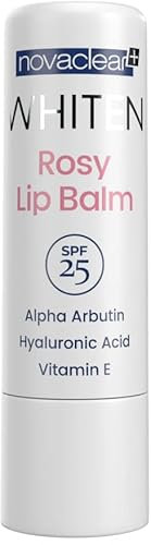 NovaClear Rosy Lippenbalsam - 4,9 g Glänzend, Feuchtigkeitsspendend, Sonnenschutz LSF25