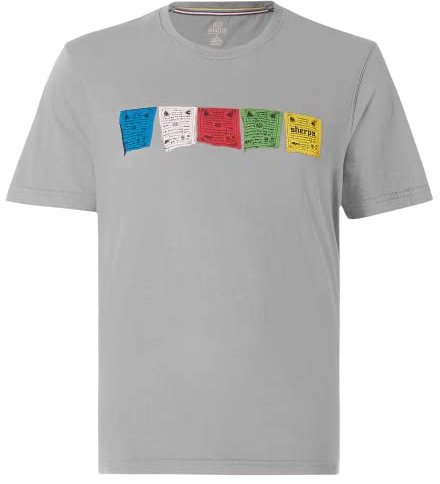 Sherpa Adventure Gear Tarcho Tee, XL, Heather Grey