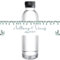 Personalisierte Wasserflaschen-Etiketten für Hochzeit Benutzerdefinierte Name Brautdusche Wasserdichte Flaschenetiketten Kundenspezifische Wasserflasche Wrap Around Aufkleber für Verlobung Ehe Party