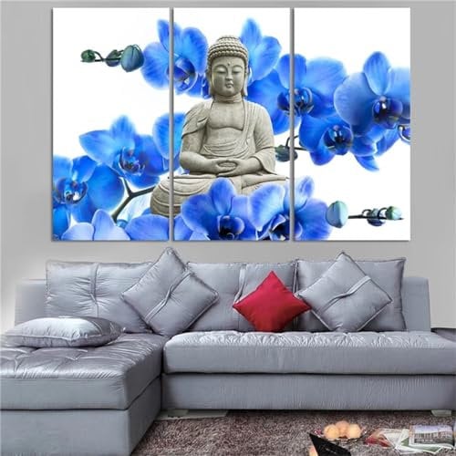 3 Pack Diamond Art kits Adults - 5D DIY Full Drill Diamond Art Kits,Crystal Rhinestone Cross Stitch Embroidery Canvas Painting Pictures by Numbers for Home Wall Decor - Gargoyles 40x48 inch x3pcs a121
