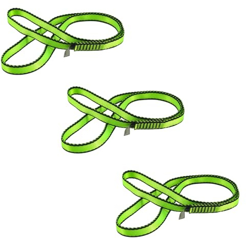 NewDoar Eslinga de Escalada de Nailon de 16mm 22KN 4840lb Certificado EN566 UIAA104 Cable Multiusos para Escalada en Roca, creación de Sistemas de Anclaje, Equipo de rapel, Trabajar en árboles
