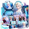 Frozen Eiskönigin ELSA 10 Teile Schulranzen Tornister Ranzen Schulrucksack Tasche Set Schultüte 85 cm Sporttasche mit Sticker-von-Kids4shop