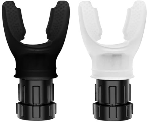 Atemtrainer für die Lunge, 2 stück Atemtrainer für die Lunge, Atemübungstrainer mit einstellbaren Widerständen, Atemtrainingsgerät für die Lungenkapazität, Training der Atemmuskulatur