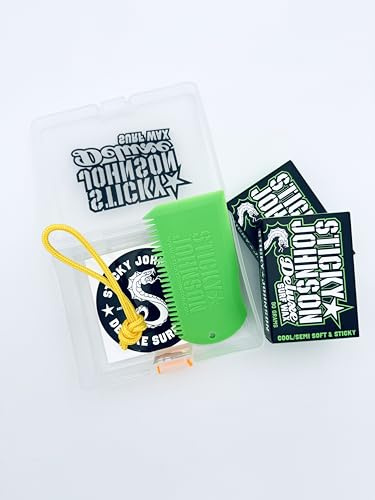 Sticky Johnson Surf Wax Pack – Cire de surf Cool Water