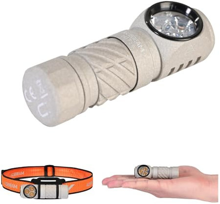 ACEBEAM H17 2.0 Rechargeable Headlamp Flashlight with Magnet and AUX Light, 2000 High Lumens LED Flashlight, 11 Modes EDC Pocket Size, Super Bright Small MINI Flash Light for Working,Camping