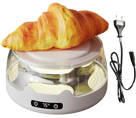Chauffe-tasses pour bureau - Chauffage rapide et silencieux avec lumière - Chauffe-boissons portable pour bureau - Pour thé et lait à la maison, au bureau, en voyage