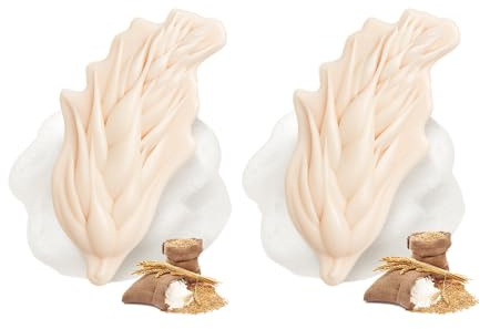 2er-Pack Reiswasser-Shampoo-Bar für Haarwachstum, Tiefenreinigende feste Shampoo-Bar für dünner werdendes Haar & Haarpflege, Stärkt das Haar,Verleiht Glanz,Volumen & Geschmeidigkeit,Reduziert Schuppen