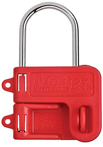Master Lock S430 Lockout Hasp for 2 Safety Padlocks