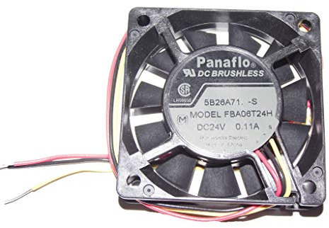 Zyvpee® 6cm FBA06T24H 60mm 24V 0.11A 3Wire square Cooling Fan