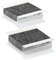 MANN-FILTER CUK 1820-2 Filtro aria cabina - Filtro Antipolline con Carbonio attivato - (set da 2) per Autovetture + veicoli commeriali