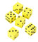 6 x Learning Resources 16mm Foam Dot Dice