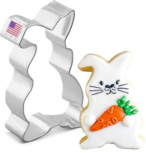 Keksausstecher Osterhase - 10,2 cm - Ausstechformen von Ann Clark USA