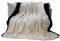 Brandsseller Decke Sofa Kuscheldecke-Felldecke 150x200 cm Couchdecke Sofaüberwurf für Wohn- und Schlafräume | Creme-Weiß