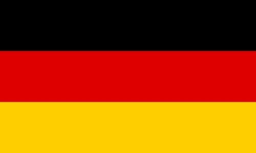 MC-TREND Deutschland Fahne Flagge Deutschlandfahne aus reißfestem Polyester (90 x 60 cm)