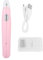 Handlicher elektrischer USB-Radierer, , Schulbedarf wiederaufladbarer Radiergummi mit 16 Ersatzminen (Rosa)