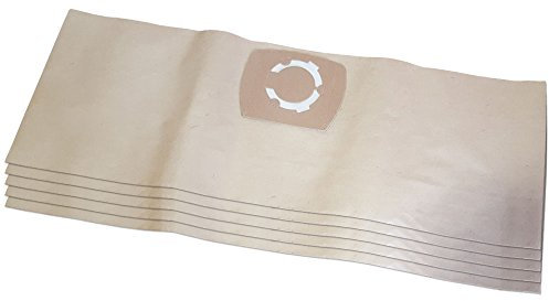 MohMus 5 Vacuum Cleaner Dust Bags For PARKSIDE: PNTS 1250, 1350