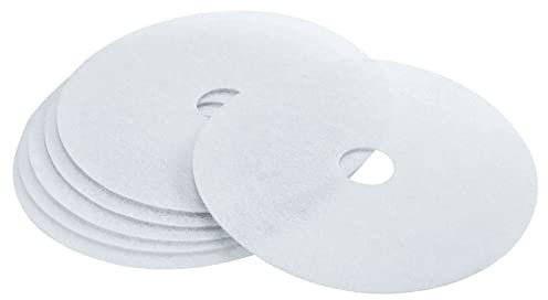 sourcing map Universel Sèche-Linge Échappement Filtre Coton 240x38mm Blanc pour Vêtements Séchoir Filtre Remplacement Coffret de 6