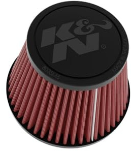 K&N Luftfilter Universal Konisch | 51mm Versetzter Flansch (17mm), 132mm Untendurchmesser, 89mm Obendurchmesser, 94mm Höhe (RU-9920)
