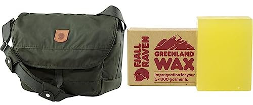 Fjallraven Greenland Shoulder Bag - Deep Forest, One Size Greenland Wax