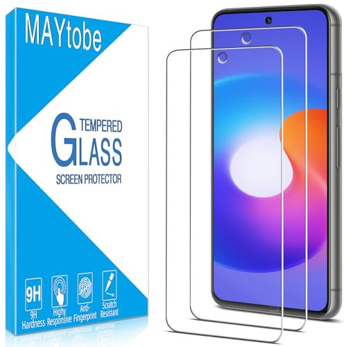 MAYtobe 2 Pièces Verre Trempé pour Google Pixel 8, Film Protection écran Sans Bulles, Dureté 9H, Anti-Rayures, Anti-Empreinte, Haut Définition Vitre Protection
