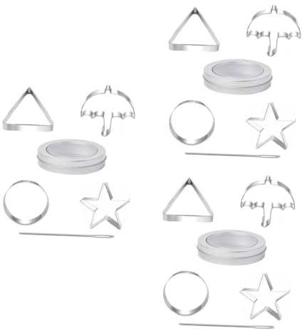 3 Juegos De Moldes Para Galletas Calamar Cortadores De Galletas Cortadores De Galletas De Acero Inoxidable Cortadores De Pastelería Galletas Cortador Circular