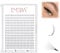 8D Volumen wimpern Extensions M Curl 0.07mm Mixed 8-14mm Eyeliner-Effekte lash Extensions Katzenauge Fuchswimpern-Styling 8D M L+ Curl Russische Cluster Wimpern Extensions (8D 0.07-M curl-mix)