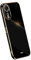 JIAFEI Custodia per Oppo A80 5G, Dorato Bordo Placcatura Design TPU Silicone Cover Protettiva. Nero