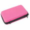 Tragetasche für New 3DS XL, Super NES Edition, New 2DS XL, New 3DS LL, für 3DS XL, für 3DS LL, Hartschalen Reisetasche mit 8 Spielfächern, Wasserfestes PU und Hartes Eva (PINK)