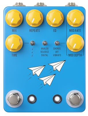 JHS Pedals Flight Delay Pedal, Blue
