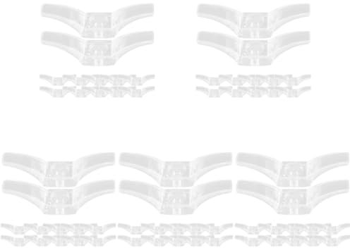 PRETYZOOM 5 Sätze Vorhang Zubehör Lametta Vorhang Kordelstopper Klemmmarkise Blindhalter Vorhangseilhalter Haken Für Blindzubehör Blindschnursicherung Rollladenhalter Sehen 12 Stück * 5
