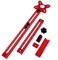 4 in 1 Router fresatura Groove Bracket, Cabinet Hardware Jig e Router Guide, Router Router Regolabile Circle Cutting Jig (B)