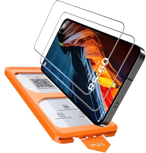 LϟK für Samsung Galaxy S25 für Panzerglas mit 2 Stück HD-Hartglasfolie, [Auto-Installation] Kratzfest für Samsung S25 Schutzfoile, 0 Staub & Blasen, Anti-Fingerabdruck