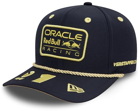 New Era 9FIFTY Flatbrim F1 Red Bull Oracle Racing Weltmeister-Mütze Max Verstappen