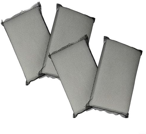 4 Stück ultrafeine Poolroboter-Filter-Pads, für Schwimmbadreiniger 7310 7320 schwarz für Pearl für Wels für I-Qualer für Malibu für Pontaqua für Power 4.0 für LYNX ES10 Modelle (4 Stück)