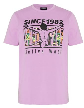 T-Shirt mit großem Retro-Frontprint