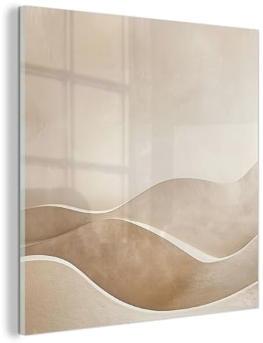 MuchoWow© Glas Wandbild Dekoration Wohnzimmer Bilder Pictures Wall - Muster
