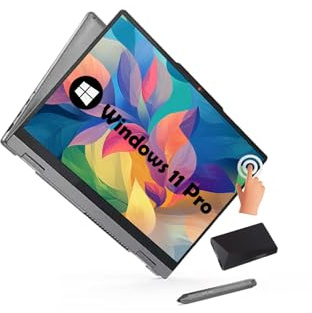 Lenovo Ideapad 5i Touchscreen Laptop - 2-in-1 Laptop with Digital Pen | Intel Core 7 150U(>i7-1355U) | 14 WUXGA Touchscreen | Windows 11 Pro | Fingerprint Reader, Backlit KB | 16GB RAM | 1TB SSD