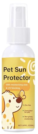 Hundesonnenschutz 50 ml schweißresistenter Sonnenschutz