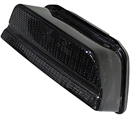 ShinYo LED Rücklicht Plug&Play Getönt – E-Zulassung – Hohe Sichtbarkeit | Getöntes Glas, Black-Ausführung und Fahrzeugtyp Motorrad; LED-Rücklicht zur Prüfung nach Modell und Baujahr ab 1997.