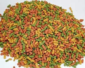 Fischfutter SAHAWA Premium TeichSticks 3-Fach Mix 15 Liter, Goldfischfutter, Koifutter, Teichfutter (15 Liter Beutel), Gartenteichfutter für Goldfische, Koi und andere Gartenteichbewohner