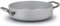 Pentole Agnelli Alluminio ALMA106PI24 Linea Casseruola Bassa, Fondo a Induzione con 2 Manici Cool, 24 cm, Acciaio