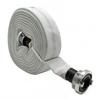 Bauschlauch B-Schlauch mit Storz Kupplung 3 Zoll 75mm 25m 10bar Industrieschlauch Gülleschlauch THW Feuerwehrschlauch Abwasserschlauch
